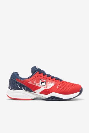 Fila mens white hot sale tennis shoes